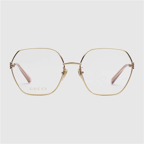 Gucci Oversized geometric optical frame